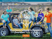 Tablet Screenshot of ilivesouthern.com